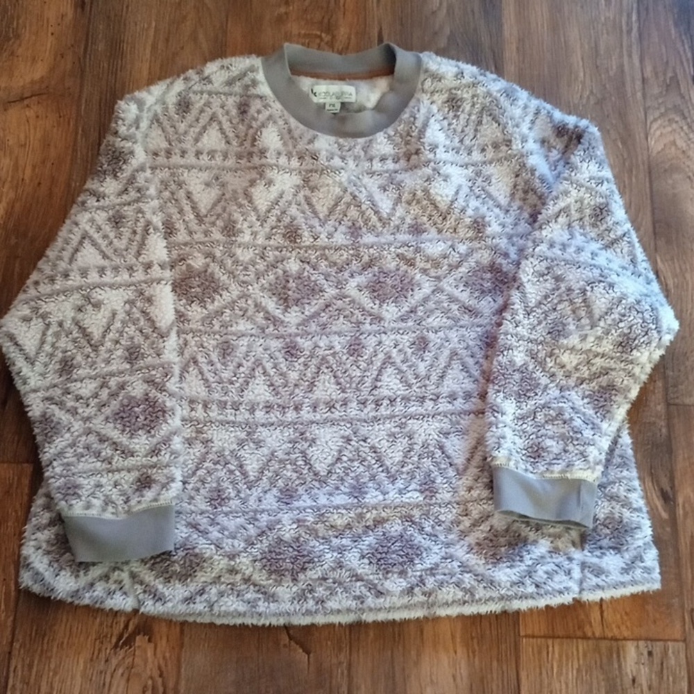UGG Koolaburra Men's Gray Crewneck Oversized Cozy Sweater Size PXL